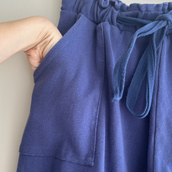 FP Beach by Free People Matching Sweatshirt & Sweatpants Set, Dark Blue, Size XS - Picture 15 of 16